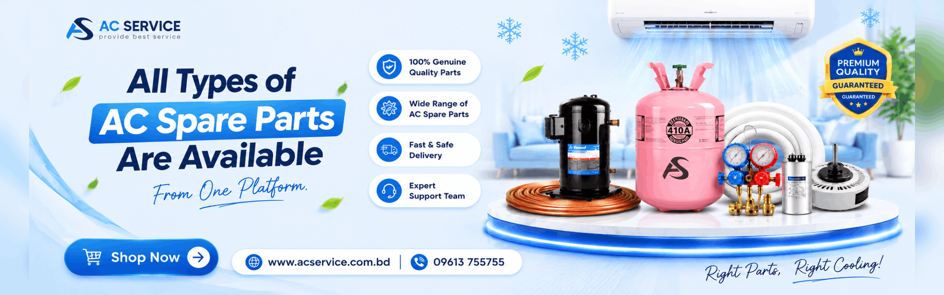 AC Service - slider