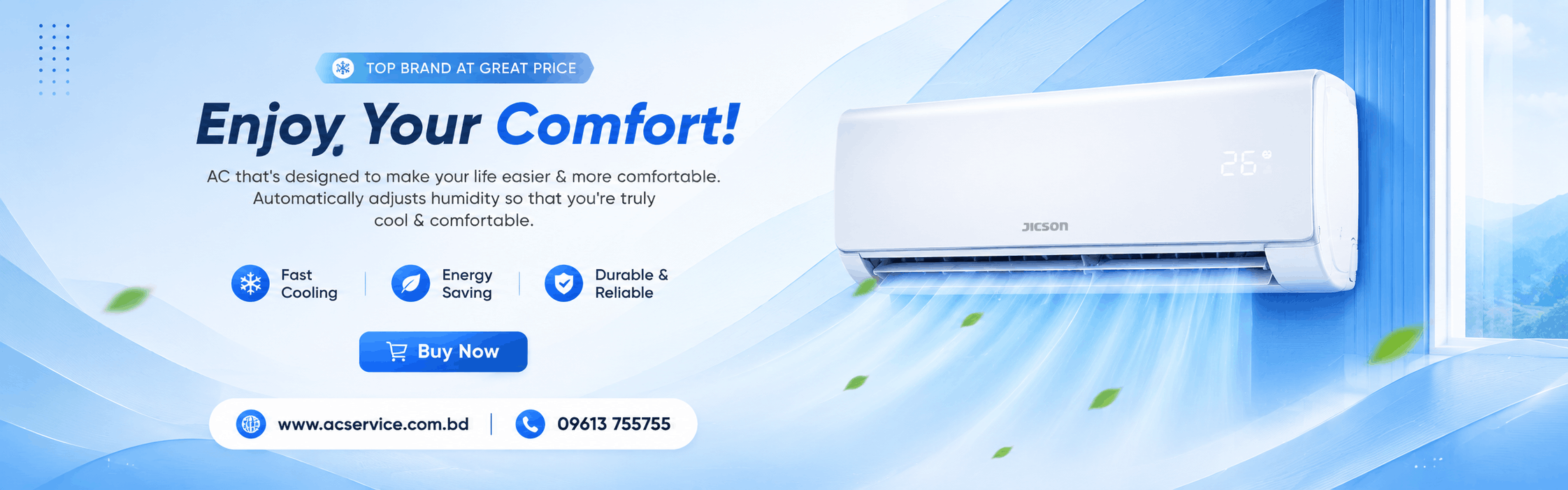 AC Service - slider