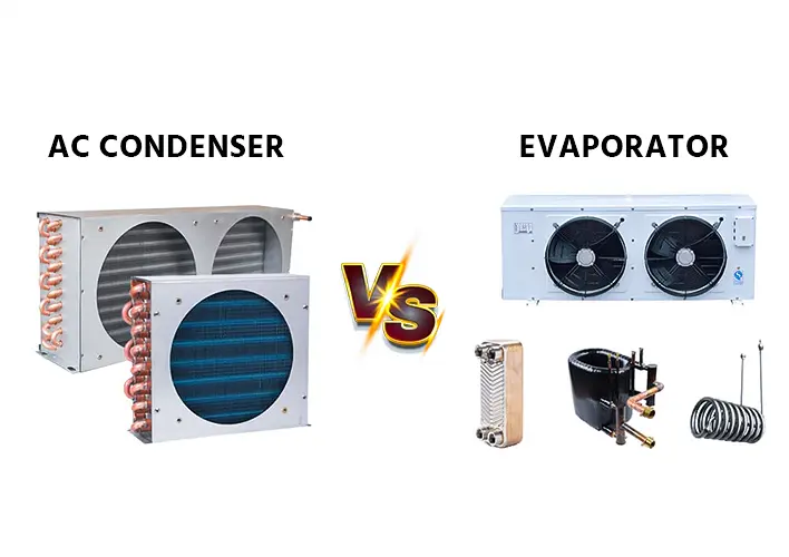 AC Condenser vs Evaporator: Key Differences, Functions, and Maintenance Tips
